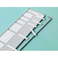 thumb-Set van 10 extra blanco naamplaatjes-3