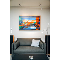 thumb-Artiteq Combi Rail Pro Light: Compleet set met twee meter schilderij-ophangsysteem, led spotje met armatuur en transformator-2