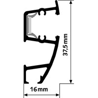 thumb-Artiteq Combi Rail Pro Light: Compleet set met acht meter schilderij-ophangsysteem, vier led spotjes met armatuur en een transformator-4