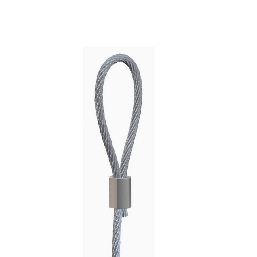 Glijhaak voor Artiteq schilderijrals met Twister, kleur grijs-2