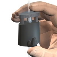 thumb-Artiteq Micro Grip, zelfklemmende schilderijophanghaak, max. 20 kg.-3