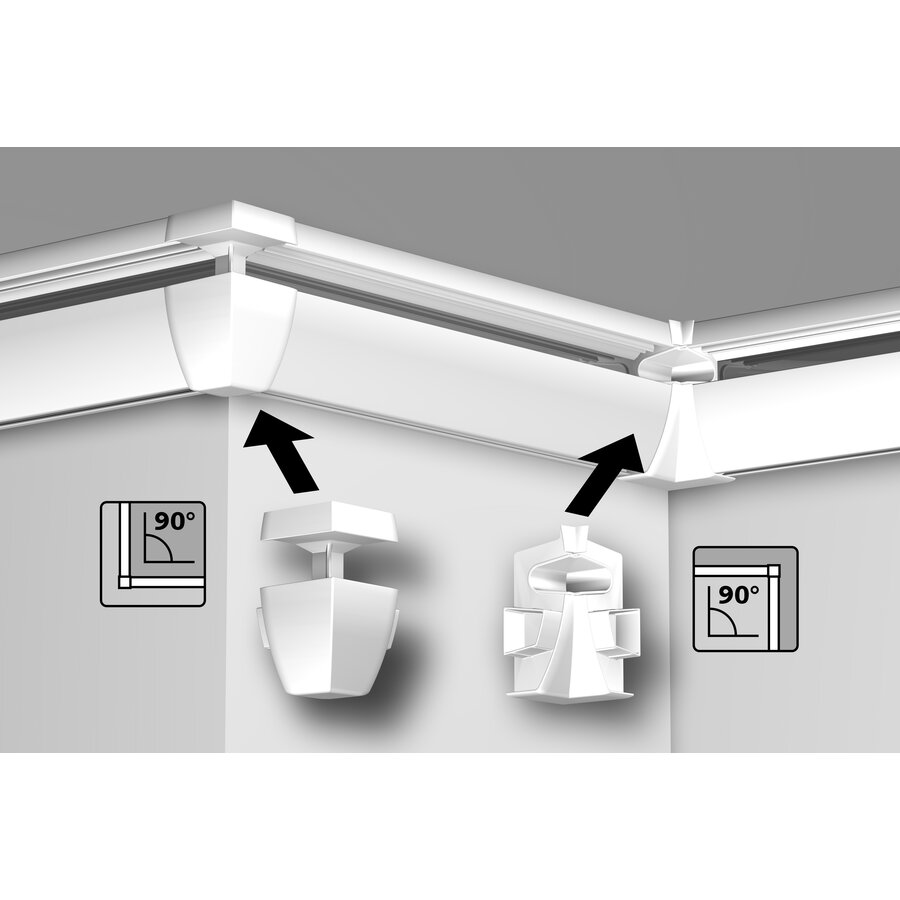 Artiteq Combi Rail Pro Light koppelset om rails te koppelen-5