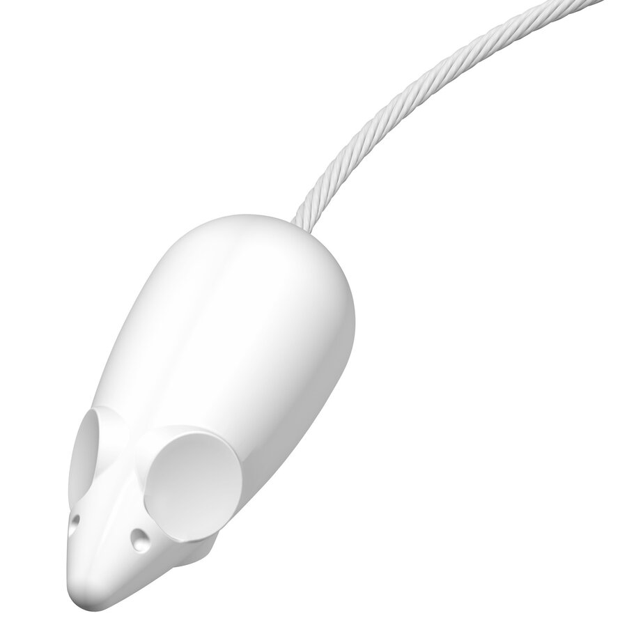 Artiteq Picture Mouse magneten, 6 stuks witte-2
