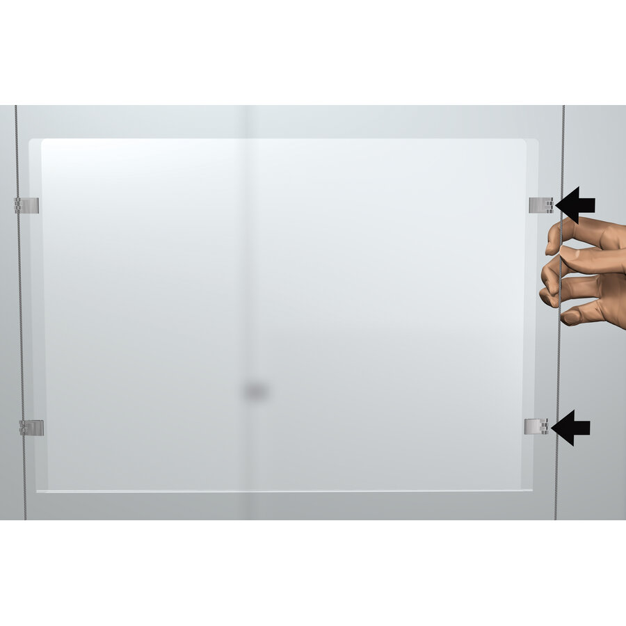 Artiteq Display IT - plexiglas display A4 liggend, 6 stuks-4