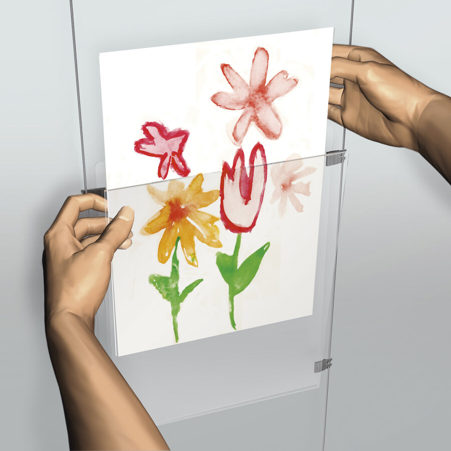 Artiteq Display IT - plexiglas display A4 staand, 6 stuks-4