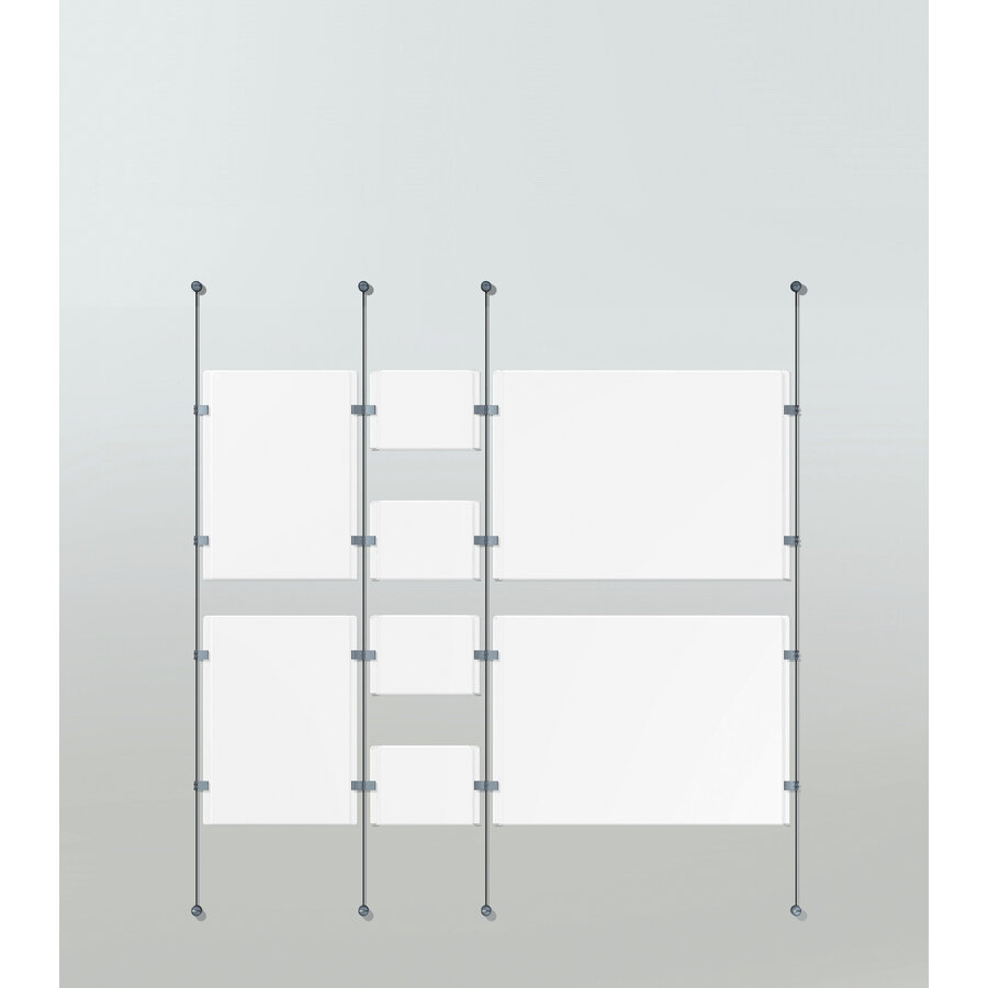 Artiteq Display IT - plexiglas display A4 staand, 6 stuks-5
