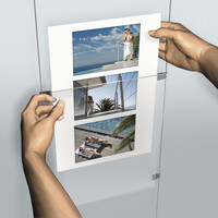 thumb-Artiteq Display IT - plexiglas display A3 staand, 3 stuks-5