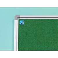 thumb-Prikbord Camira vilt, groen met alu Softline profiel in 6 afm.-2