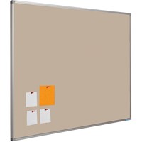 thumb-Prikbord Camira vilt, helder groen met alu Softline profiel in 6 afm.-7