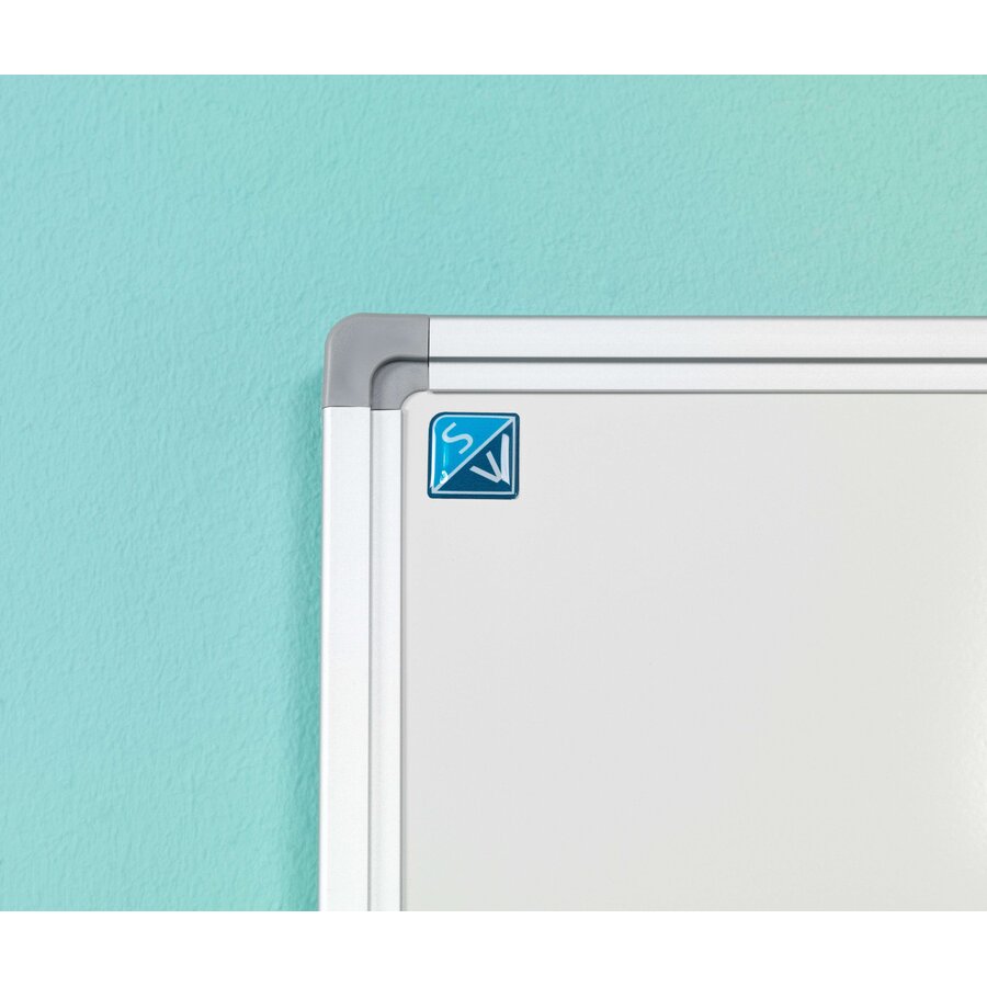 Prikbord Camira vilt, lichtbruin met alu Softline profiel in 6 afm.-2