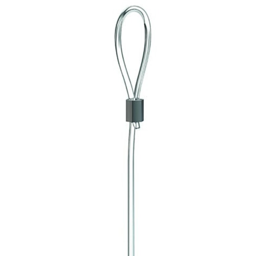 Artiteq 2 mm. 5 perlon koorden met lus, 4 lengtes 150, 200, 250 of 300 cm.-1