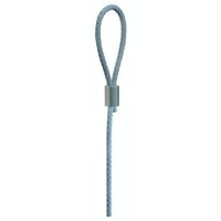 thumb-Artiteq 2 mm. staaldraad met lus, 4 lengtes: 150, 200, 250 en 300 cm.-1