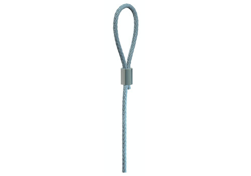 Staaldraad met lus in 4 lengtes 