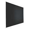 Smit-Visual Prikbord Bulletin frameloos kleur zwart-2209 , afmeting 120 x 180 cm.