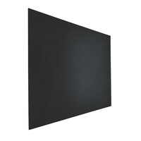 thumb-Prikbord Bulletin frameloos kleur zwart-2209 , afmeting 120 x 180 cm.-1