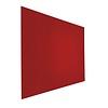 Smit-Visual Prikbord Bulletin frameloos kleur rood-2210 , afmeting 120 x 180 cm.