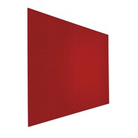 thumb-Prikbord Bulletin frameloos kleur rood-2210 , afmeting 120 x 180 cm.-1