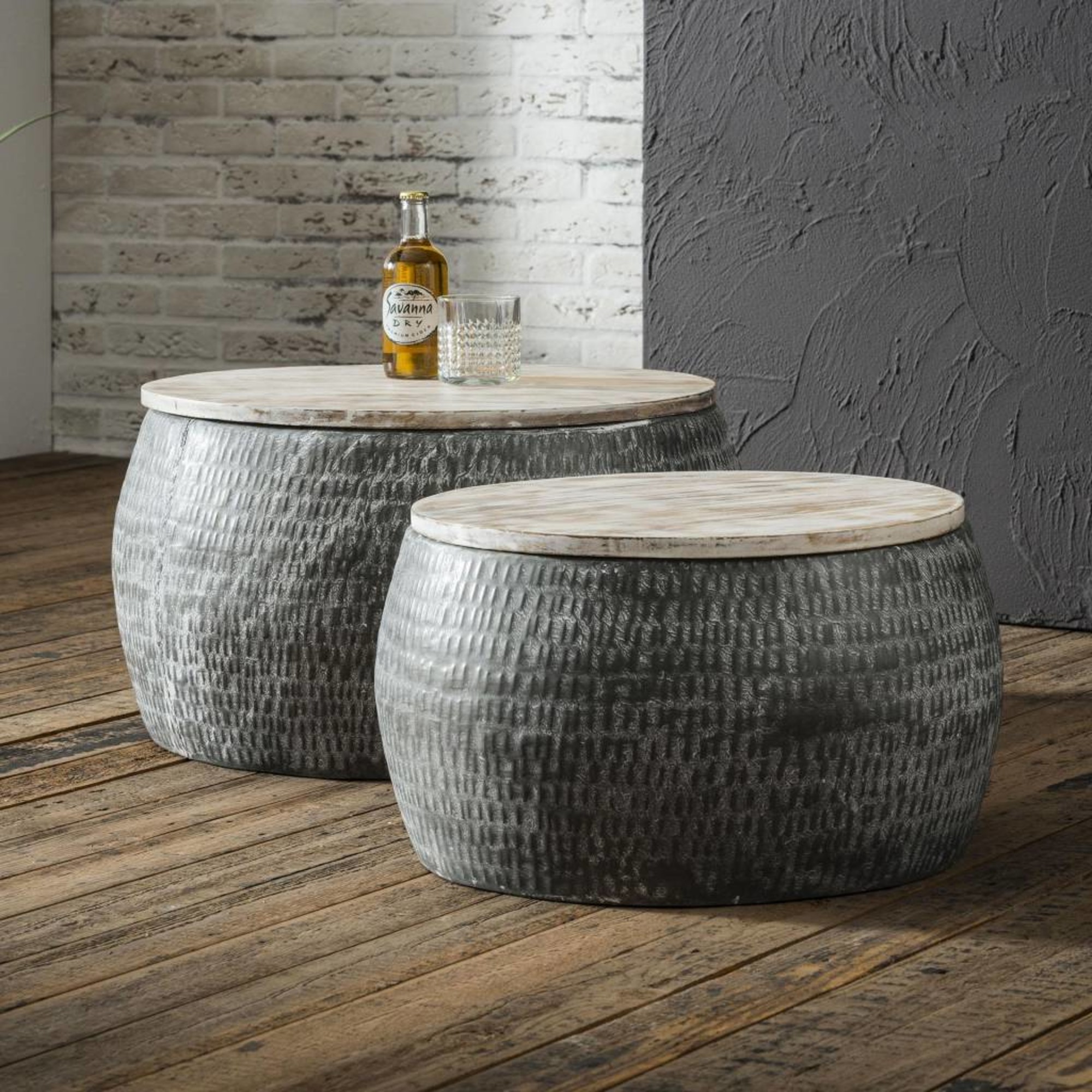 Coffee Table Rico Wood set of 2 Furnwise