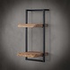Wall shelf Jax 30 cm (65 cm height) Solid Wood Wall shelf Jax 30 cm (65 cm height) Solid Wood