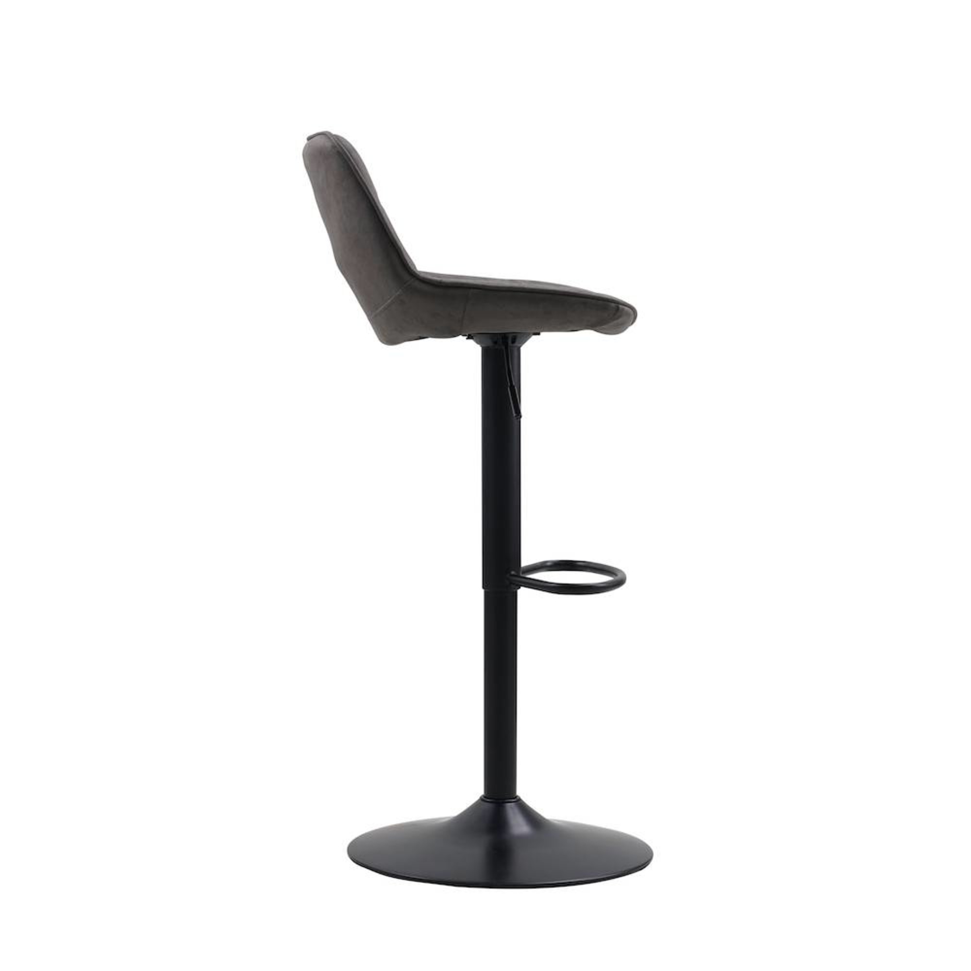 Industrial Bar Stool Ezra Anthracite - Shipped within 24 hours! - Furnwise