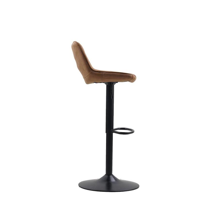 Industrial Bar Stool Ezra Cognac Shipped within 24 hours! Furnwise