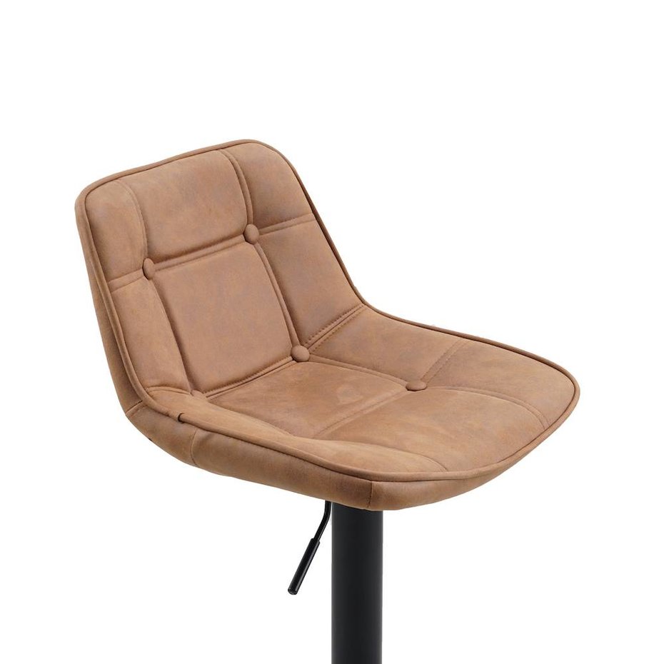 Industrial Bar Stool Ezra Cognac Shipped within 24 hours! Furnwise