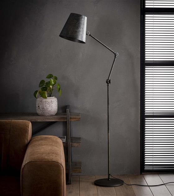 Floor Lamp Aris Charcoal Shipped in 24 Hours! Furnwise