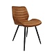 Industrial Dining Chair Morris Cognac Industrial Dining Chair Morris Cognac