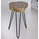 Side Table Log Solid Acacia Wood Side Table Log Solid Acacia Wood