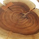 Side Table Log Solid Acacia Wood Side Table Log Solid Acacia Wood