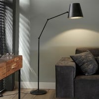 Floor Lamp Aris Charcoal Industrial Design