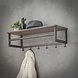 Coat rack Ricardo wall shelf Oak veneer Coat rack Ricardo wall shelf Oak veneer