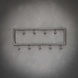 Industrial coat rack Max 9 hooks Industrial coat rack Max 9 hooks