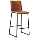 Industrial Bar Stool Ryan Cognac Industrial Bar Stool Ryan Cognac