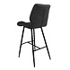 Bar Stool Morris Anthracite Industrial Design Bar Stool Morris Anthracite Industrial Design