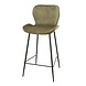 Velvet bar stool Golf Champagne Velvet bar stool Golf Champagne