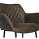 Industrial Bar Stool Club Anthracite leather Industrial Bar Stool Club Anthracite leather
