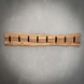 Wooden coat rack Tommy 8 hooks Wooden coat rack Tommy 8 hooks
