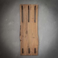Wooden coat rack Tommy 2x3 hooks