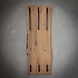 Wooden coat rack Tommy 2x3 hooks Wooden coat rack Tommy 2x3 hooks