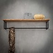 Wooden coat rack Tommy wall shelf Wooden coat rack Tommy wall shelf