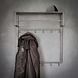 Industrial coat rack Max shelf and rod Industrial coat rack Max shelf and rod