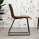 Industrial Dining chair Ryan Cognac Industrial Dining chair Ryan Cognac