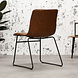 Industrial Dining chair Ryan Cognac Industrial Dining chair Ryan Cognac