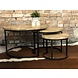 Industrial Coffee Table Capella (Set of 3) Industrial Coffee Table Capella (Set of 3)