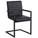 Industrial Dining Chair Kubis Black Industrial Dining Chair Kubis Black