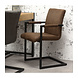 Industrial Dining Chair Brandon Brown Industrial Dining Chair Brandon Brown
