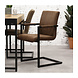 Industrial Dining Chair Brandon Brown Industrial Dining Chair Brandon Brown