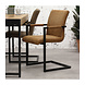 Industrial Dining Chair Brandon Cognac Industrial Dining Chair Brandon Cognac