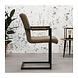 Industrial Dining Chair Brandon Taupe Industrial Dining Chair Brandon Taupe